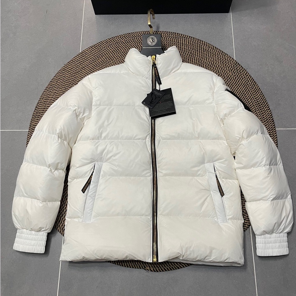 Moose Knuckles Cream Puffer Jacket